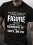 Men’s Funny Word If I’m Quiet Around You I’m Either Trying To Figure You Out T-Shirt