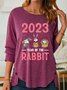 Lilicloth X Jessanjony 2023 Year Of The Rabbit Women's Long Sleeve T-Shirt