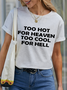 Lilicloth X Hynek Rajtr Too Hot For Heaven Too Cool For Hell Women's T-Shirt
