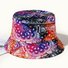 Mandala Print Bucket Hat Outdoor UV Protection