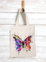 Women's Butterfly Shopping Tote