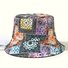 Mandala Print Bucket Hat Outdoor UV Protection