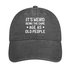 Men’s It’s Weird Being The Same Age As Old People Regular Fit Adjustable Denim Hat