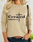 Lilicloth X Kat8lyst Cross Created With Love Women's Long Sleeve Top