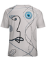 Lilicloth X Mur Mur Style Abstract Face Print Women's T-Shirt