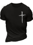 Men's Cross Faith Cotton Casual Regular Fit T-Shirt