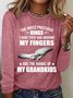 Women's The Most Precious Rings Casual Crew Neck Regular Fit Shirt