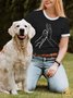 Lilicloth X Funnpaw Women's Lover Dog Hand T-Shirt