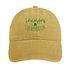 Happy St. Patrick's Day Shamrock Adjustable Denim Hat