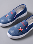 Star Graphic Fisherman Shoes