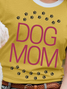 Lilicloth X Funnpaw X Kat8lyst Dog Mom Women's T-Shirt