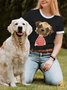 Lilicloth X Funnpaw Women's Funny Dog Print T-Shirt