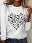 Women's Heart Music  Simple Shirt