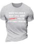 Men’s When This Virus Is Over I Still Want Y’all To Stay Away From Me Casual Cotton Regular Fit T-Shirt