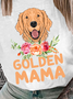 Lilicloth X Funnpaw Women's Golden Mama T-Shirt