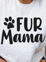 Lilicloth X Funnpaw Women's Fur Mama T-Shirt
