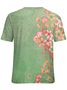 Women's Simple Floral Loose T-Shirt