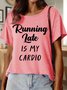 Lilicloth X Hynek Rajtr Running Late Is My Cardio Women's T-Shirt