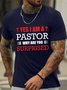 Lilicloth X Rajib Sheikh Yes I Am A Pastor Why Are You Surprised Men's Crew Neck T-Shirt