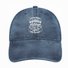 Women’s Funny Mom I Often Worry About The Safety of My Children Adjustable Denim Hat