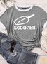Lilicloth X Funnpaw Women's Scooper Matching T-Shirt