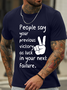 Lilicloth X Manikvskhan People Say Your Previous Victory As Luck In Your Next Failure Men's Crew Neck T-Shirt