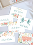 Mother's Day Floral Pattern Greeting Card
