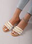 Women's Classic with Pearl  Glitter Comfortable & Lightweight Sandal
