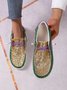 Women‘s Glitter Lace-Up Loafers Comfortable & Lightweight Ladies Shoes