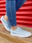 Blue Casual Wearable Sole Slip On Canvas Shoes