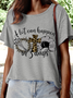 Women's Jesus A lot can happen in 3 days Crew Neck Casual Loose T-Shirt