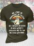 Men's No I Can't Do Snapchat Or Tiktok But I Can Write In Cursive Do Math Without A Calculator And Tell On A Clock With  Funny Graphic Printing Cotton Crew Neck Casual Text Letters T-Shirt