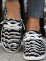 Women's Striped Loafers Comfortable & Lightweight Ladies Shoes