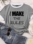 Lilicloth X Funnpaw Women's I Make The Rules Matching T-Shirt