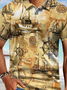 Men’s Navigation Pattern Sea Casual Polo Shirt