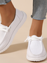 Women's Plain Loafers Comfortable & Lightweight Ladies Shoes