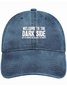 Men's /Women's Welcome To The Dark Side Are You Surprised We Lied About The Cookies Funny Graphic Printing Regular Fit Adjustable Denim Hat