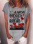 Women’s We Cherish Too The Poppy Red That Grows On Fields Where Valor Led It Seems To Signal To The Skies That Blood Od heroes Never Dies Casual Loose T-Shirt