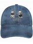 Men's /Women's A Salt With A Deadly Weapon Graphic Printing Regular Fit Adjustable Denim Hat