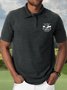 Men’s It Takes A Lot Of Balls To Golf The Way I Do Polo Collar Regular Fit Casual Polo Shirt