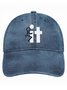 Men's /Women's It Graphic Printing Regular Fit Adjustable Denim Hat