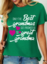 Women's Only the Best Grandmas Get Promoted to Great Grandma Cotton T-Shirt