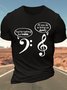Men’s You Are Nothing But Treble All You Do Is Bring Us Down Casual Regular Fit T-Shirt