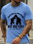 Lilicloth X Y Education Is Important But Big Foot Are Importanter Men's Crew Neck T-Shirt
