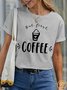 Lilicloth X Funnpaw Women's But First Coffee Pet Matching T-Shirt