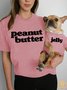 Lilicloth X Funnpaw Peanut Butter And Jelly Human Matching Dog T-Shirt