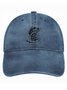 Men's /Women's Fishing Graphic Printing Regular Fit Adjustable Denim Hat