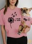Lilicloth X Funnpaw Women's I Made A Wish Pet Matching T-Shirt