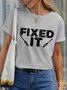 Lilicloth X Funnpaw Women's Fixed It Pet Matching T-Shirt
