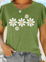 Women's Casual Floral T-Shirt